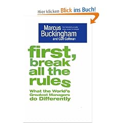 First, Break All The Rules