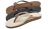 Rainbow Sandals - Womens Hemp Double Stack Narrow Strap