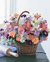 Country Days Flower Basket, Premium