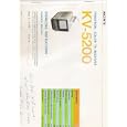 Trinitron Color TV Receiver KV 5200 by Sony Television (Paperback  1979)