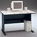 48 Inch Desk In Slate Frame With Gray Surface - Modular Office Furniture
