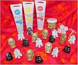 Star Wars Cakes, Cupcakes - Re-Usable Star War Rings Cupcake or Cake Decorating Kit (27 pcs)