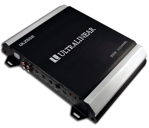 411W9E5hGAL New Ultra Linear ULZ502 500W RMS 2 Channel Amplifier NR