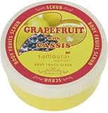 サムライウーマン ボディフルーツスクラブ (グレープフルーツ・カシス)250g