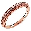14K Rose Gold Ladies Diamond Anniversary Band