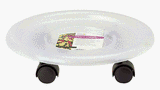 Woodstream PC13 Rolling Plant Caddy