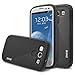 Galaxy S3 Case, RANZ Classic Black Hard Impact Dual Layer Shockproof Bumper Case For Samsung Galaxy S3 III (i9300)