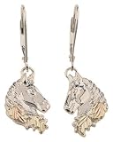 Mt. Rushmore Black Hills Gold® Sterling Silver Horse Head Earrings