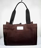 Kate Spade Brown License Plate Baby Diaper Bag Tote Review