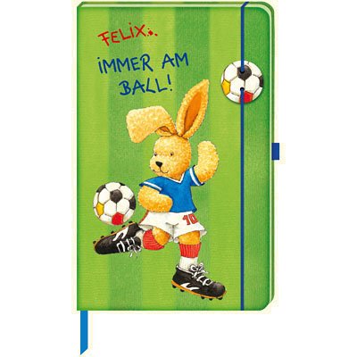 Kleines Einschreibbuch - Felix Immer am Ball!