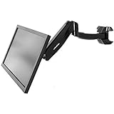 Height Adjustable Articulating Single Arm monitor wall Mount gas Spring Arm Quick Release Samsung/Dell/Asus/Acer/HP/AOC LED/LCD/PDP for dental clinic (wall mount)