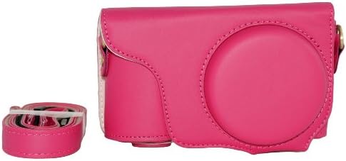 Westlinke PU Leather Vintage Professional Camera Bag/case for Samsung GALAXY Camera EK-GC200 Hot Pink Color+Westlinke LOGO stylus
