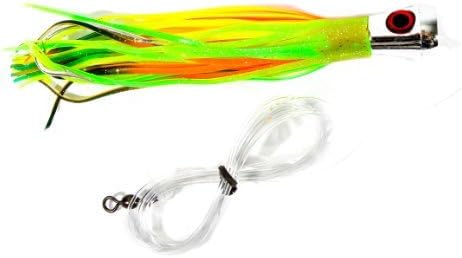 Boone Hoo Lili Rigged Lure, Chartreuse/Multi, 7-Inch by Boone Outdoor Hardware