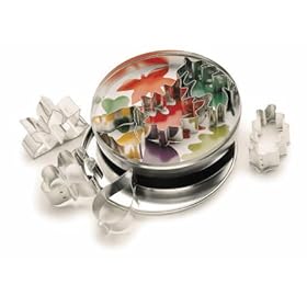 Kitchen Craft Stampi per tagliare i biscotti a forma di foglia, set da 7 Kitchen Craft Stampi per tagliare i biscotti a forma di foglia, set da 7