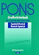 PONS Gro�w�rterbuch f�r Experten und Universit�t, Spanisch, mit Daumenregister