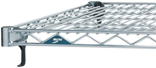 INTERMETRO INDUSTRIES A2460NC Super Adjustable Chrome Wire Construction Build-A-Cart Shelve, 24" W x 60" H