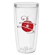Whimsical Christmas Ornament 16 oz Insulated Beverage Tumbler, Clear