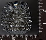 *1, NEW, PINE CONE CANDLE HOLDER, SILVER, 1, PINECONE CANDLE HOLDERS, for, TAPERED, CANDLES, RESIN, PINE CONES, is APPROXIMATELY 9 AROUND, 3 ACROSS, & 2 1/2 TALL, PINECONE, CUP is 7/8 WIDE & 3/4 DEEP for, TAPERED CANDLE, BEAUTIFUL, NICE ADDITION TO YOUR HOME, ASTRODEALCOM