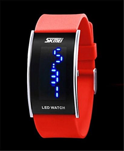 Fashion Unisex Waterproof Sport Casual Watches LED Digital Jelly Silicone Strap Wrist Watch