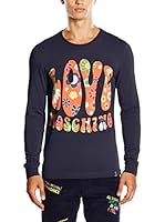 Love Moschino Camiseta Manga Larga (Azul)