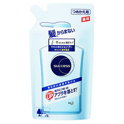 サクセス薬用シャンプーＷリンス成分配合　つめかえ用３００ｍｌ