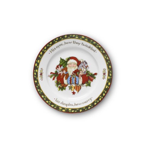 Portmeirion A Christmas Story Series 4 Salad/Dessert Plate, Set of 4