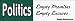 Politics Empty Promises Empty Excuses - Political Bumper Stickers (Large 14x4 inches)