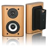 W2 On-Wall / In-Wall Compact Speaker - Mansfield Beech