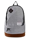 (ホットスタイル)Hotstyle アウトドア リュック 防滴 軽量 底革 ブタ鼻 大容量 全5色 ポリエステル シンプル 22L グレー(LA103C) [並行輸入品]