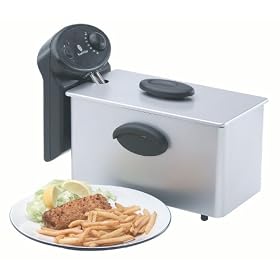 Russell Hobbs 10358 Satin Deep Fryer with Timer
