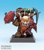 Eigenschaften Rackham NAAV01 / Rackham RK07101 - Confrontation Table Top, Zwergenchampion Kahinir der Wilde