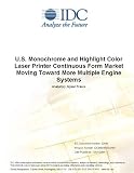 U.S. Monochrome and Highlight Color Laser Printer Continuous Form Market Moving Toward More Multiple Engine Systems