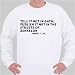 Tell it not in Gath; publish it not in the streets of Ashkelon Samuel i. 20. Sweatshirt