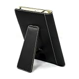 CaseCrown Genuine Leather Stand Flip Amazon Kindle 2 / International eBook Reader Case (Black)