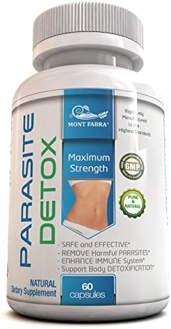 ** NEW ADVANCE PARASITE DETOX - EFFECTIVE PARASITE CLEANSE/DETOX ** 743 MG = 60 Capsules ** Complete Cleanse Complex - Broad Spectrum Parasite Cleanser ** NATURAL &amp; SAFE ** ZERO GMO, NO fillers, Binders, Artificial ingredients, Peanuts, Milk, Lactose, Soy, Gluten, Wheat, Yeast or Shellfish ** MONEY BACK GUARANTEE - 45 DAYS RETURN, NO QUESTION ASKED ** FAST SAME DAY SHIPPING **