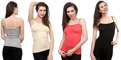 Grip Collection Adjustable Strap Tank Top Camis Camisole (Pack of 12)