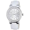 MC Damen-Armbanduhr Lederband 50325