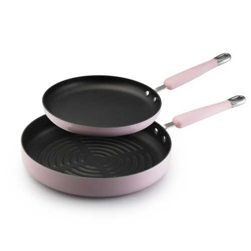 KitchenAid Cook For the Cure 11-Inch Round Grill and 10-Inch Round Griddle