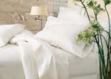 MARRIKAS 300TC Egyptian Cotton TWIN Sheet Set Solid WHITE