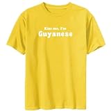 T-Shirt  Kiss Me Guyanese  Guyana Country