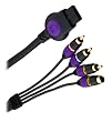 Monster Cable GGLS 100 SV/R-6 GameLink Standard Composite/S-Video A/V Cable for GameCube (6 Feet)