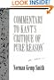 Commentary to Kant's Critique of Pure Reason