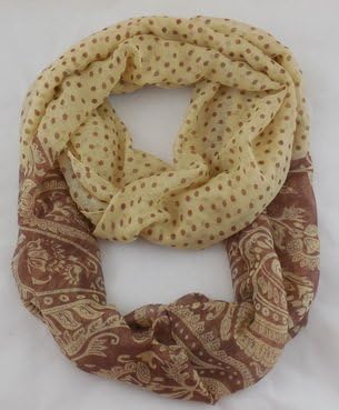 MUM52723D Two Tone Infinity Scarf