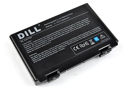 ATC ASUS A32-F82, A32-F52, L0690L6, L0A2016 Replacement Notebook Laptop Battery Compatible with ASUS F82, F83S, K40, K40E, K6C11, F52, K50, K51, K60, K61, P50, P81, K70, X65, X70, X5D, X5E,X5C, X5J, X8B, X8D, K40IJ, K40IN, K50AB-X2A, K50ij, K50IN, K70IC, 