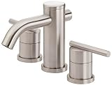 Danze Parma Double- Handle Widespread Lavatory Faucet, Brushed Nickel #D305458BN