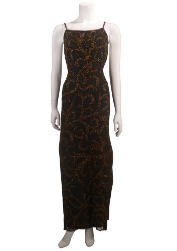 Formal Evening Dress. Silk Beaded Gown for Prom - Party - Homecoming by Sean Collection (2069)