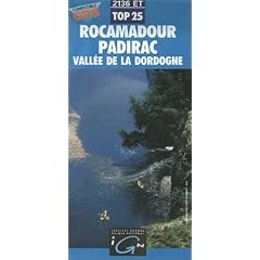 Carte de randonn�e : Rocamadour - Padirac
