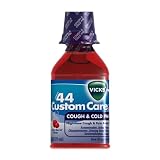 Search : Vicks 44 Custom Care Cough & Cold Pm Liquid, 10-Ounces Bottle  (Pack of 2)