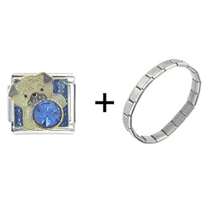 Buy September Jewelry Italian Charm Bracelet Gift Center by Pugster