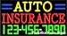 Auto Insurance Neon Sign